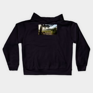 Morning light in the Vineyard - Adelaide Hills / Fleurieu Peninsula - Wine Region  - by Avril Thomas Kids Hoodie